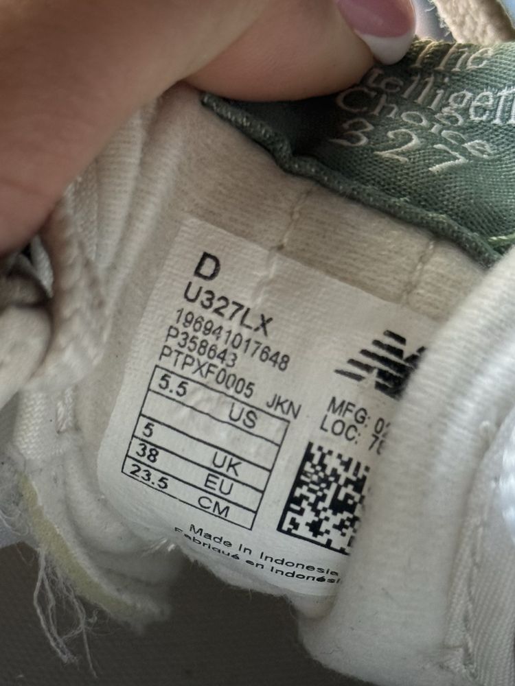 New balance 327 кроссовки оригинал 38 размер
