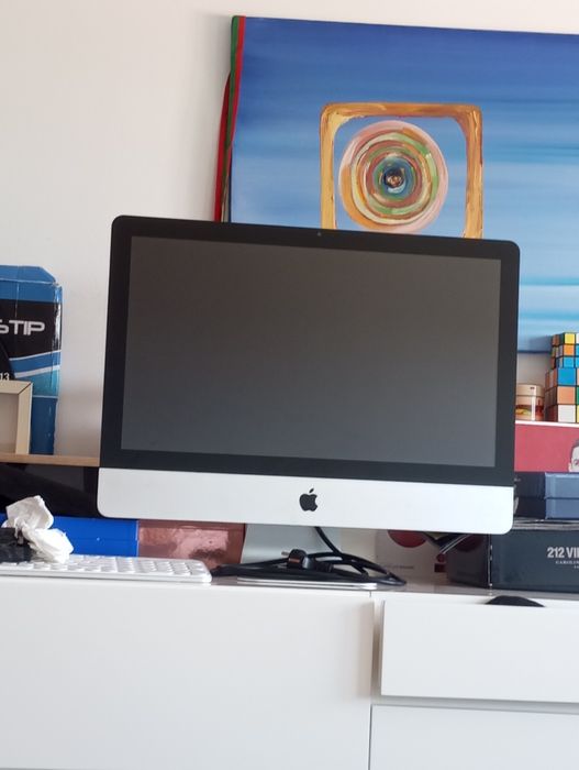 Apple computer with Magic Mouse64553123567745121