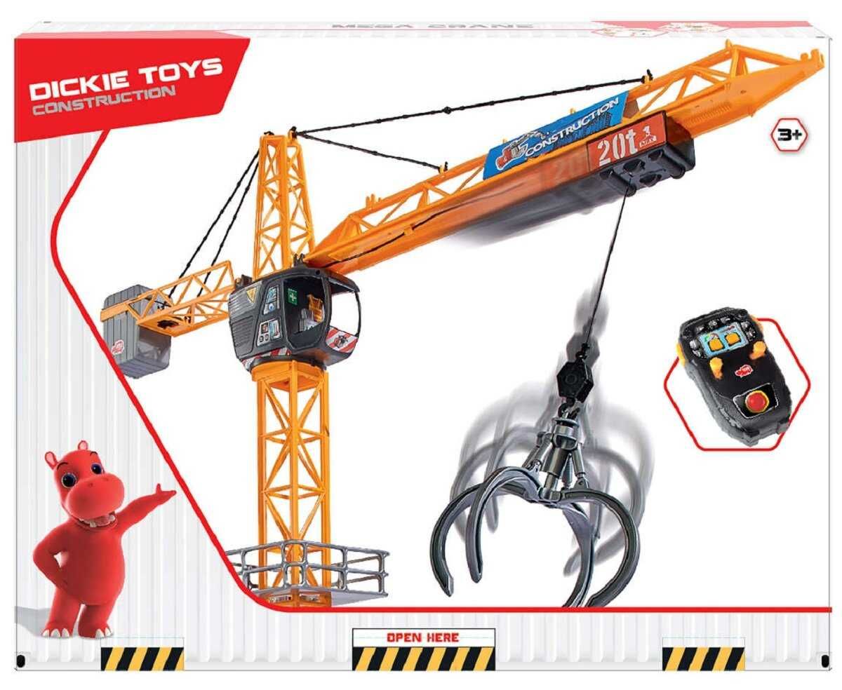 Dźwig zdalnie sterowany DICKIE TOYS Construction Mega Crane