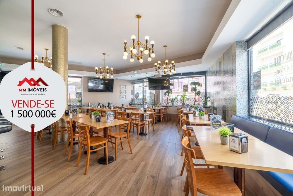 Restaurante | Paranhos | Porto | Totalmente equipado | Parque Estacion