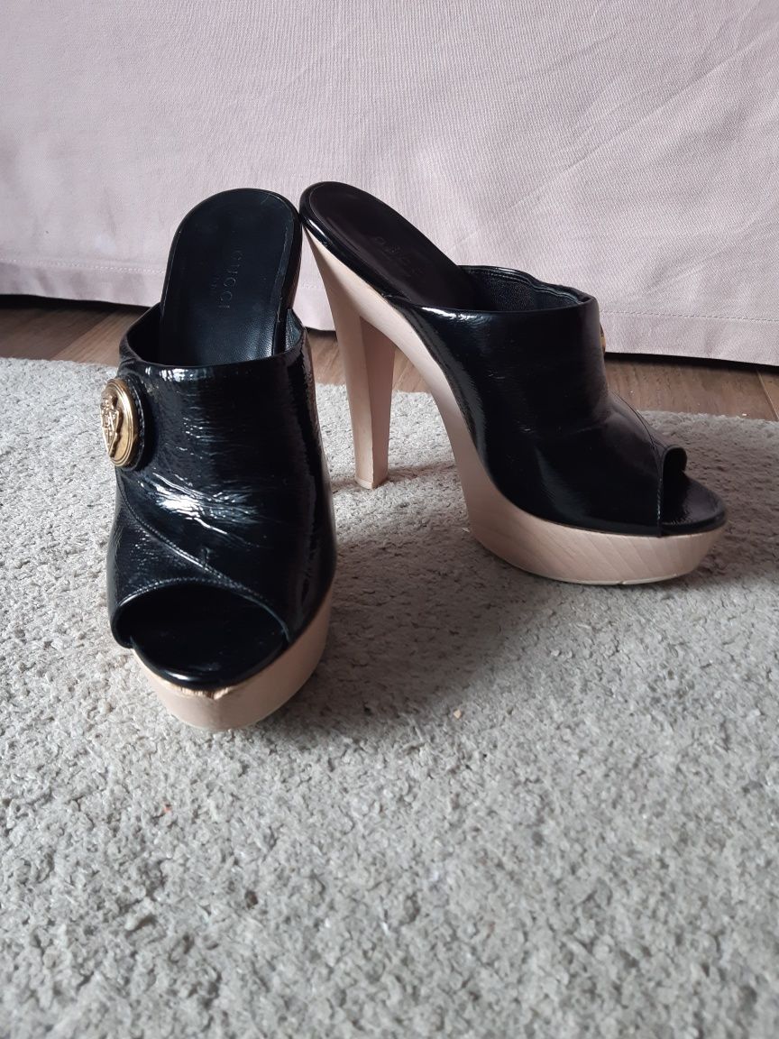 Buty na obcasie, szpilki/ na platformie Gucci rozm 36.5