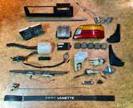 Peças Vanette, Starlet, Mitsubishi, Bedford 25 e 26