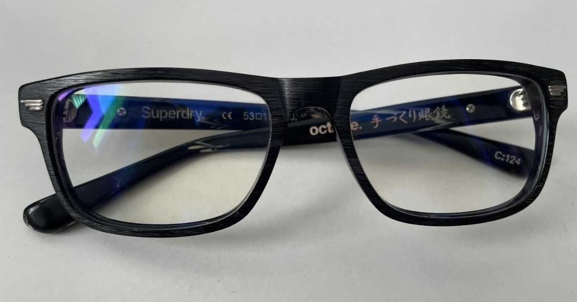 okulary korekcyjne czarne SuperDry Octane C 124