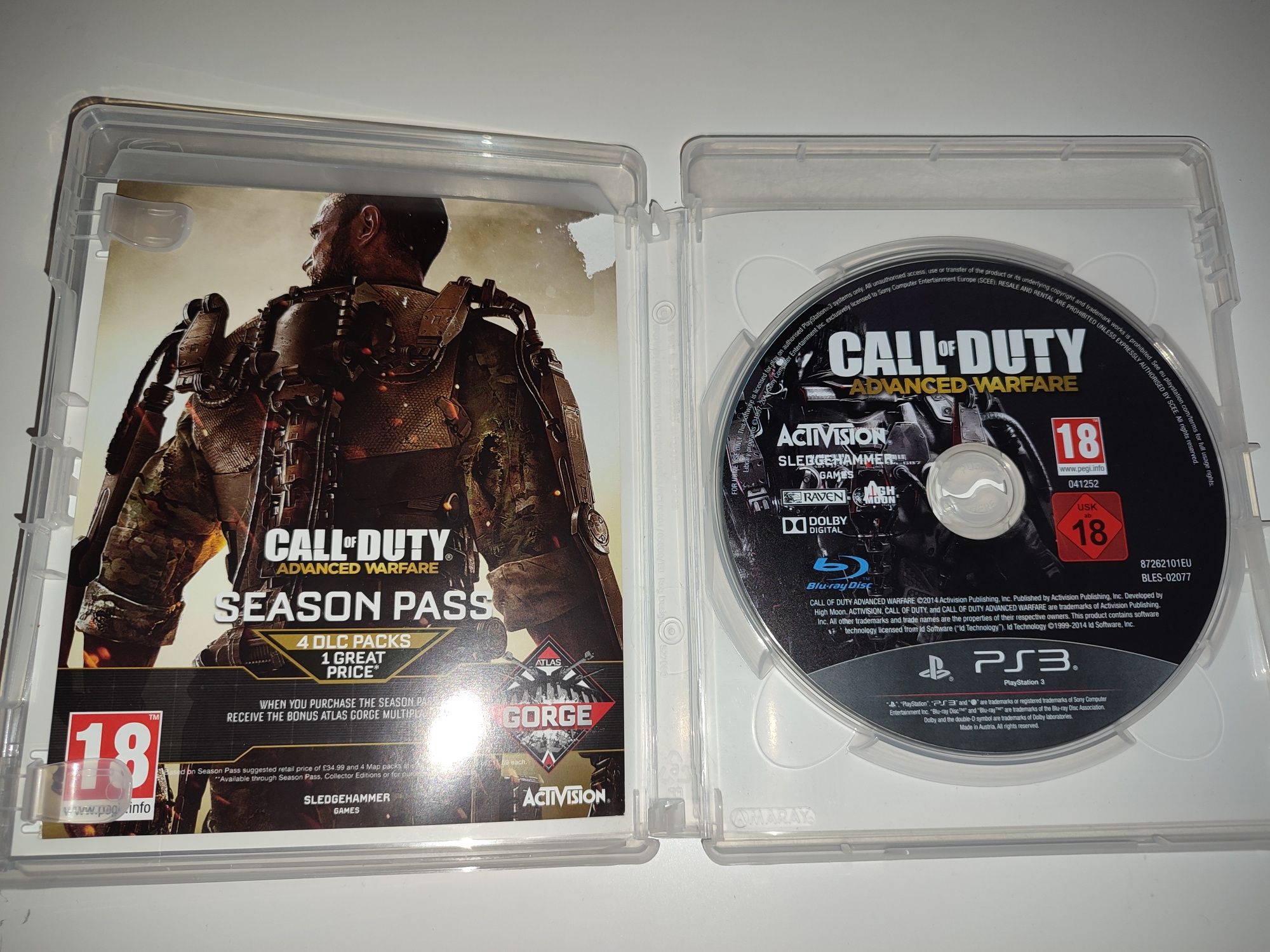 Gra Ps3 Call of Duty Advanced Warfare gry PlayStation 3 Minecraft lego