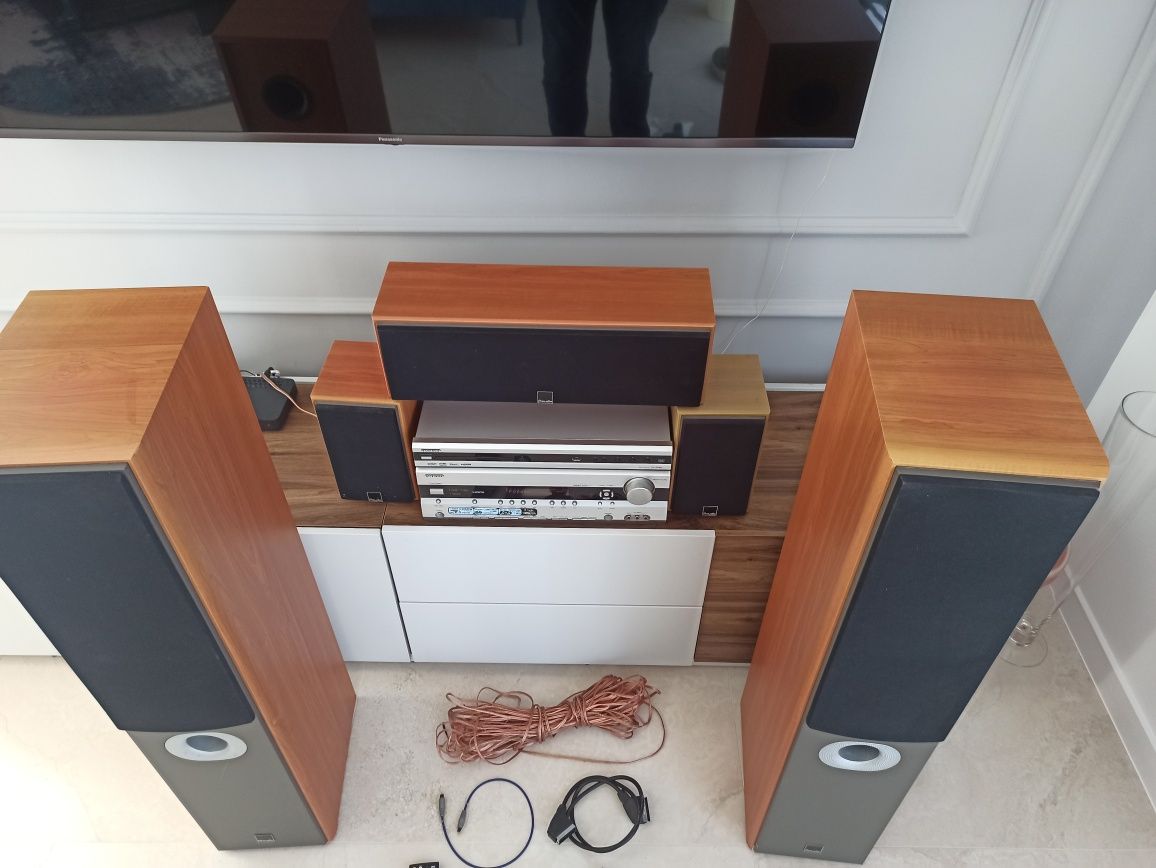Kino domowe 7.1 _ ONKYO TX-SR576 _ amplituner + DVD