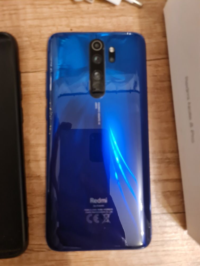 Redmi note 8 pro stan idealny szkło etui ładowarka 6gb ram 64gb Rom  r