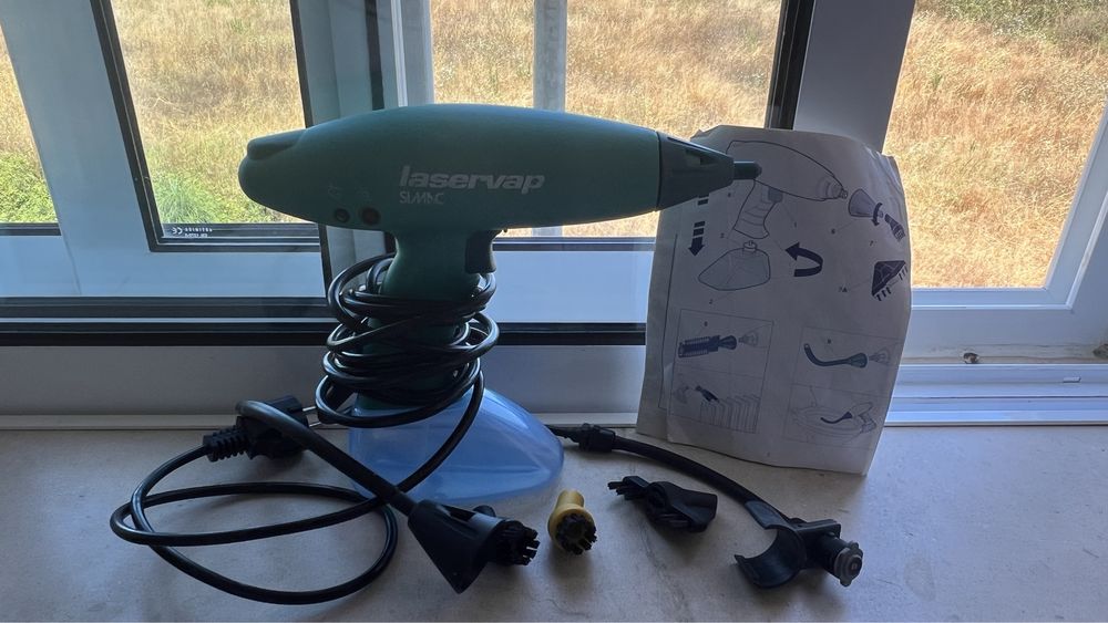 Máquina desinfentante a vapor para juntas e azulejos