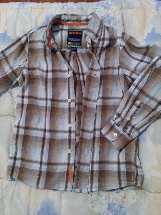 Camisa de rapaz Xadrez