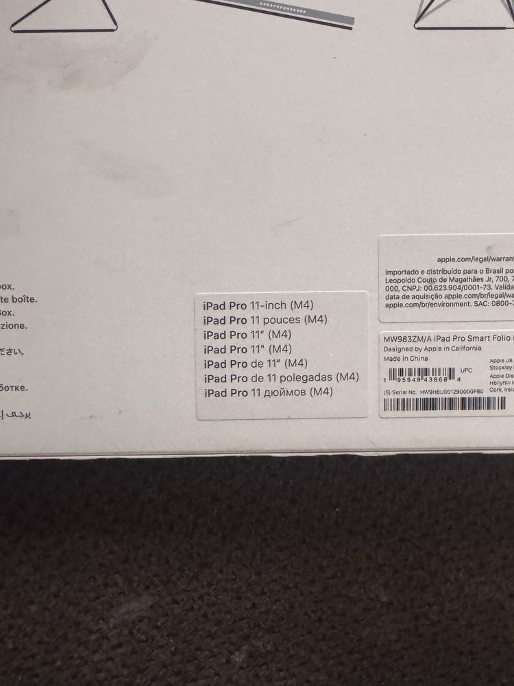 Capa Smart folio Ipad 11
