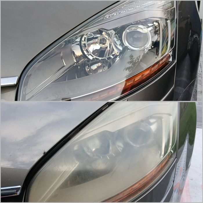 Polerowanie lamp, napylanie nowej warstwy poliwęglanu