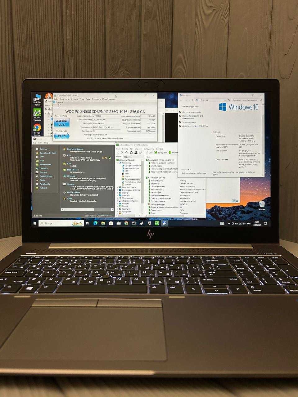 HP ZBook 15u G6 i7-8665U