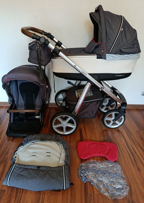 Śliczny Espiro Next Manhattan wózek 2w1. WYSYŁKA