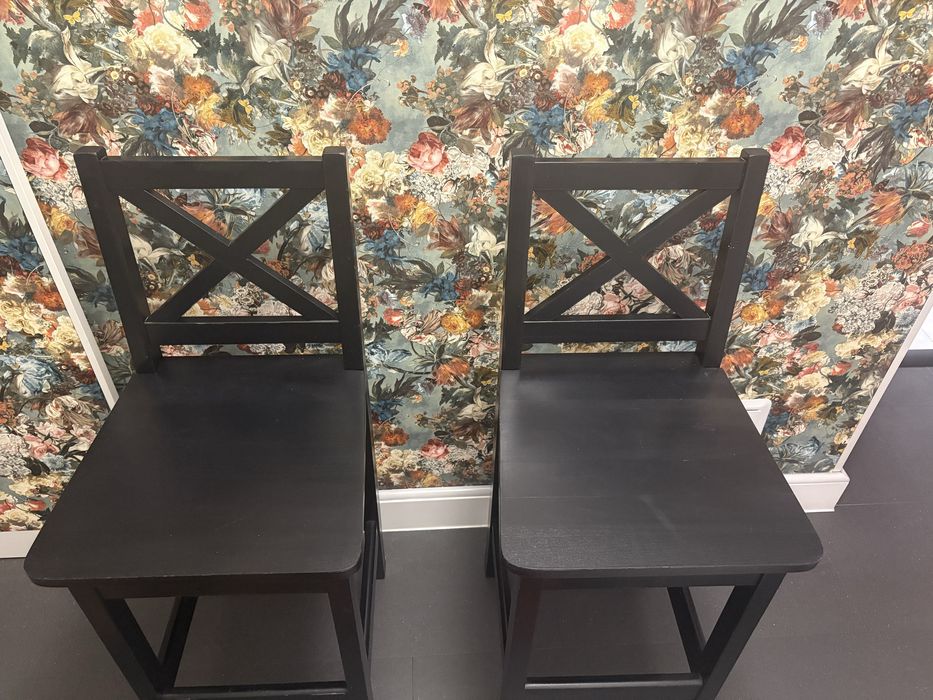 Krzesła barowe/hokery 2 sztuki