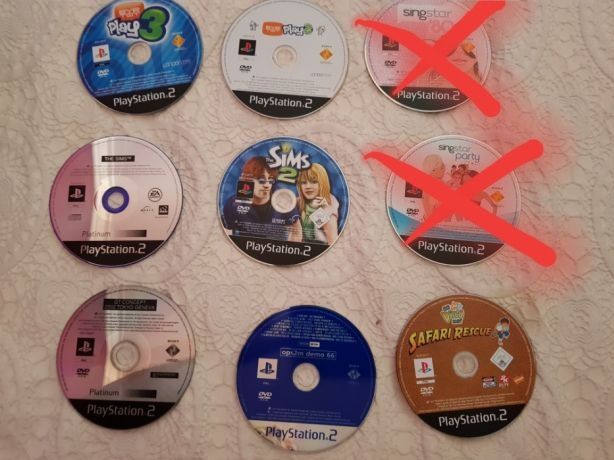 PS2 jogos + mala
