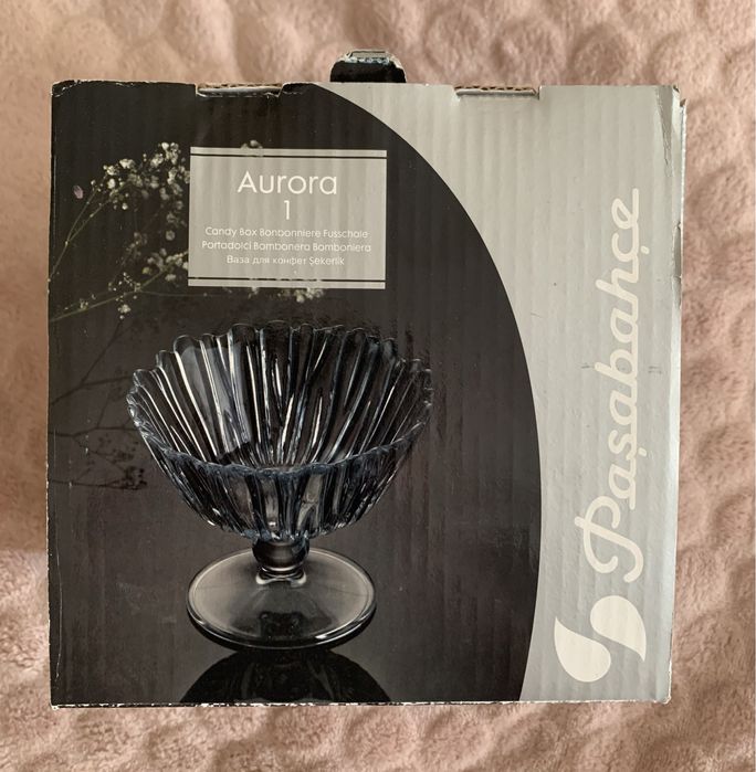 Креманка Aurora, салатник на ніжці