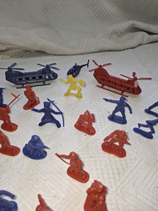 Soldadinhos em miniatura