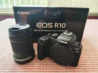 Canon EOS R10 Mirrorless + Lente RF-S 18-150mm – Como nova!