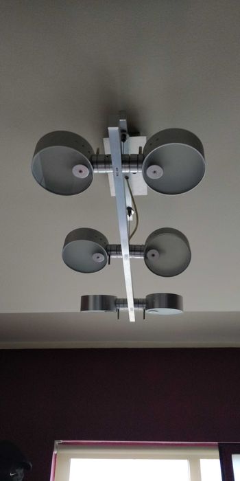 Candeeiro em aço inox