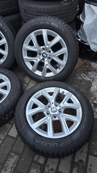 Felgi BMW 17” 5x112 ET39 + zimówki Fulda 205/60 R17