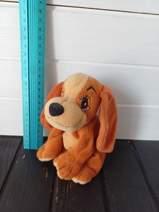 М'яка іграшка цуценя щенок собака собачка з мультика Леді і бродяга