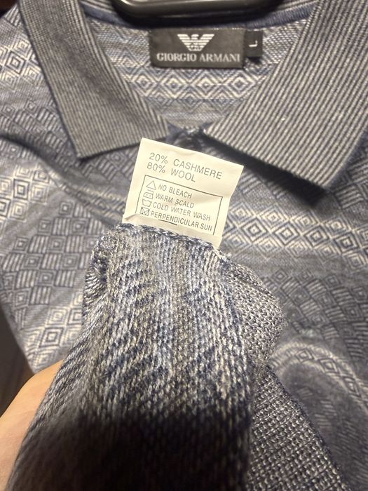 Светр чоловічий armani