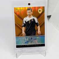 VERTONGHEN Panini Soccer Select 2015-16 * 13/30 Orange Autograf