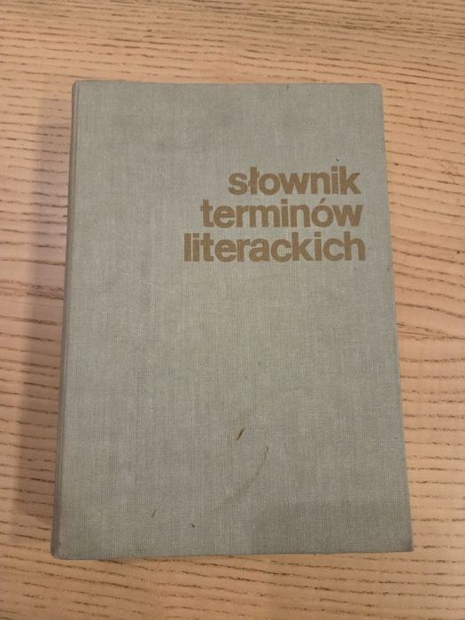 Słownik terminów literackich
