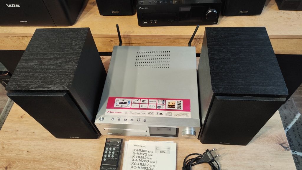 Pioneer xc-hm72 s amplituner sieciowy Spotify wifi Bluetooth