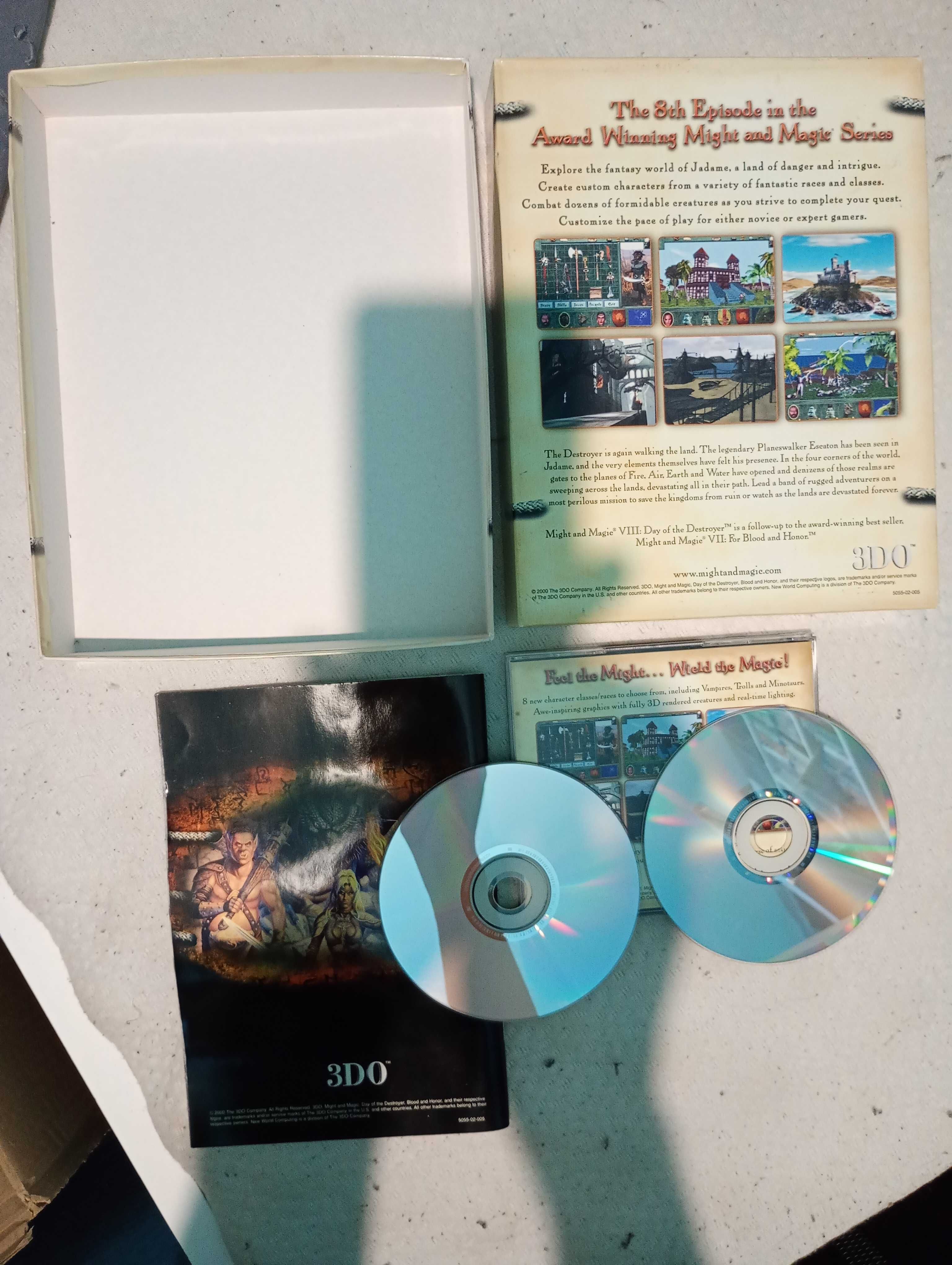 Might and Magic VIII Day of the Destroyer PC Big Box Eng