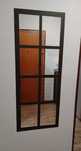 Lustro ścienne akrylowe prostokąty zestaw 9 sztuk 210 x 300 mm