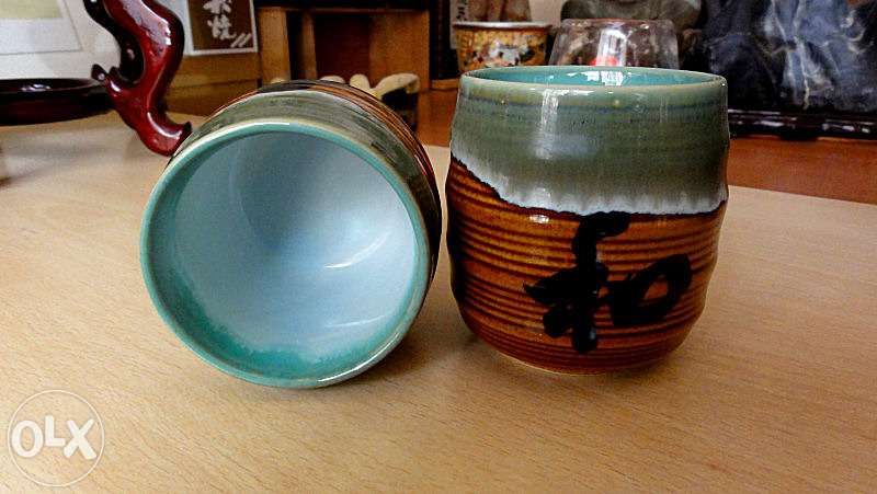 Antiguidade Japonesa Copos para Chá