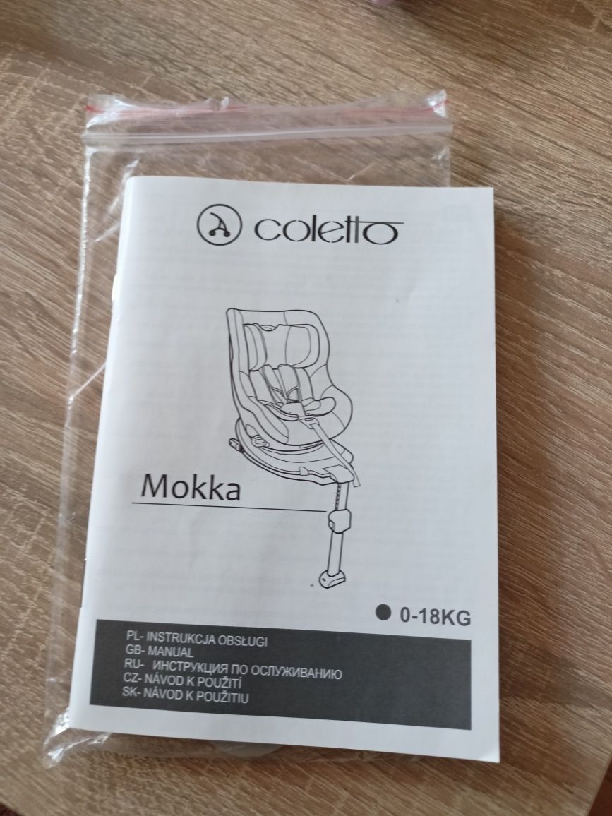 Fotelik Coletto Mokka ISOFIX