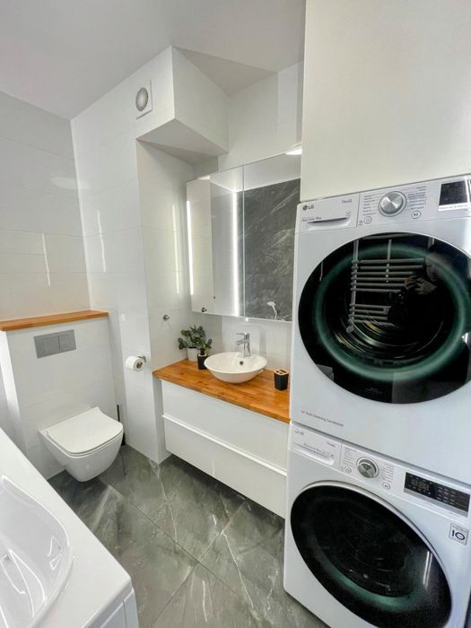 Komfortowy wyposażenie apartament booking inwestycja Gdańsk 2021r.