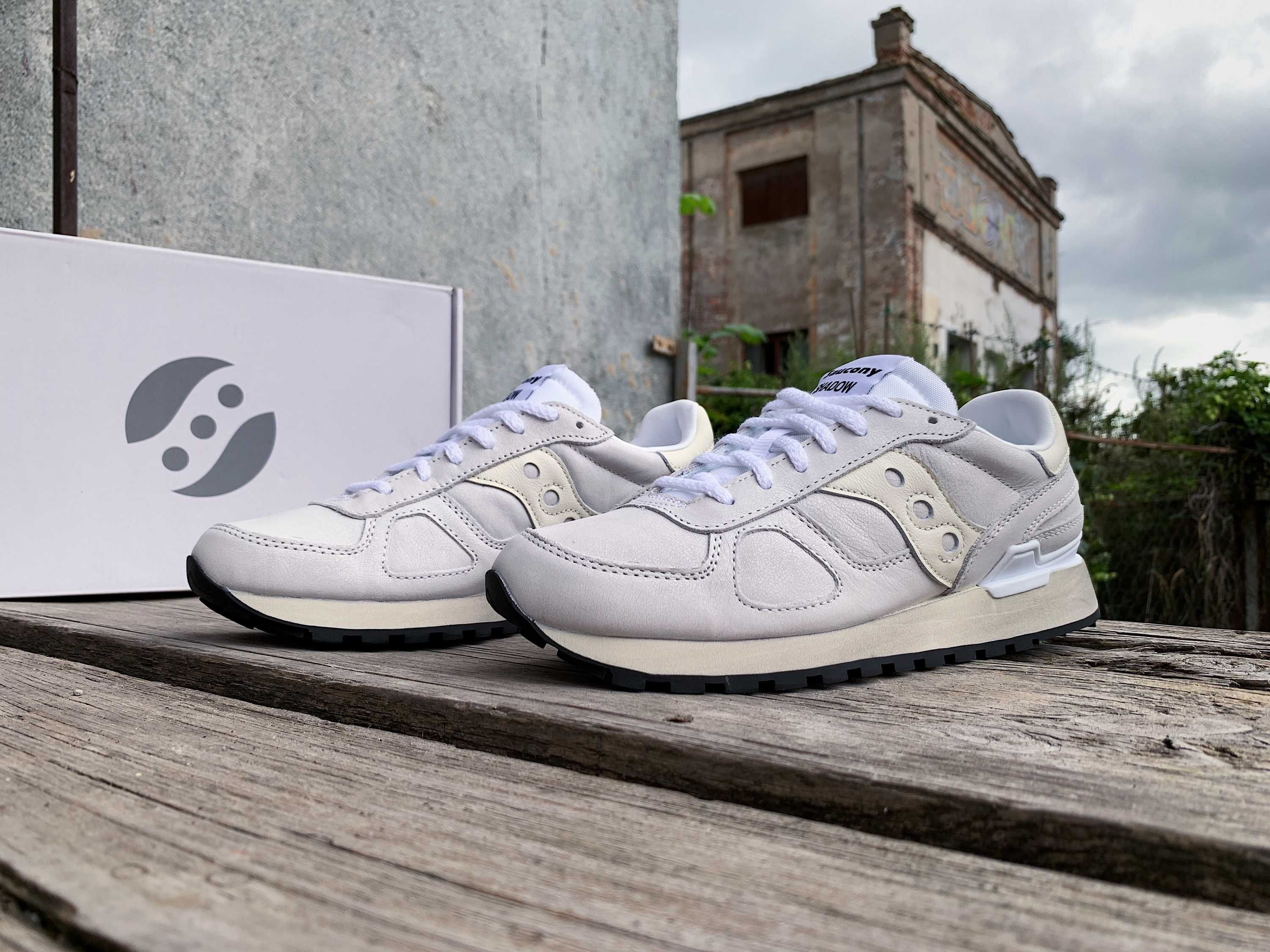 Мужские кожаные кроссовки Saucony Shadow Original водонепроницаемые