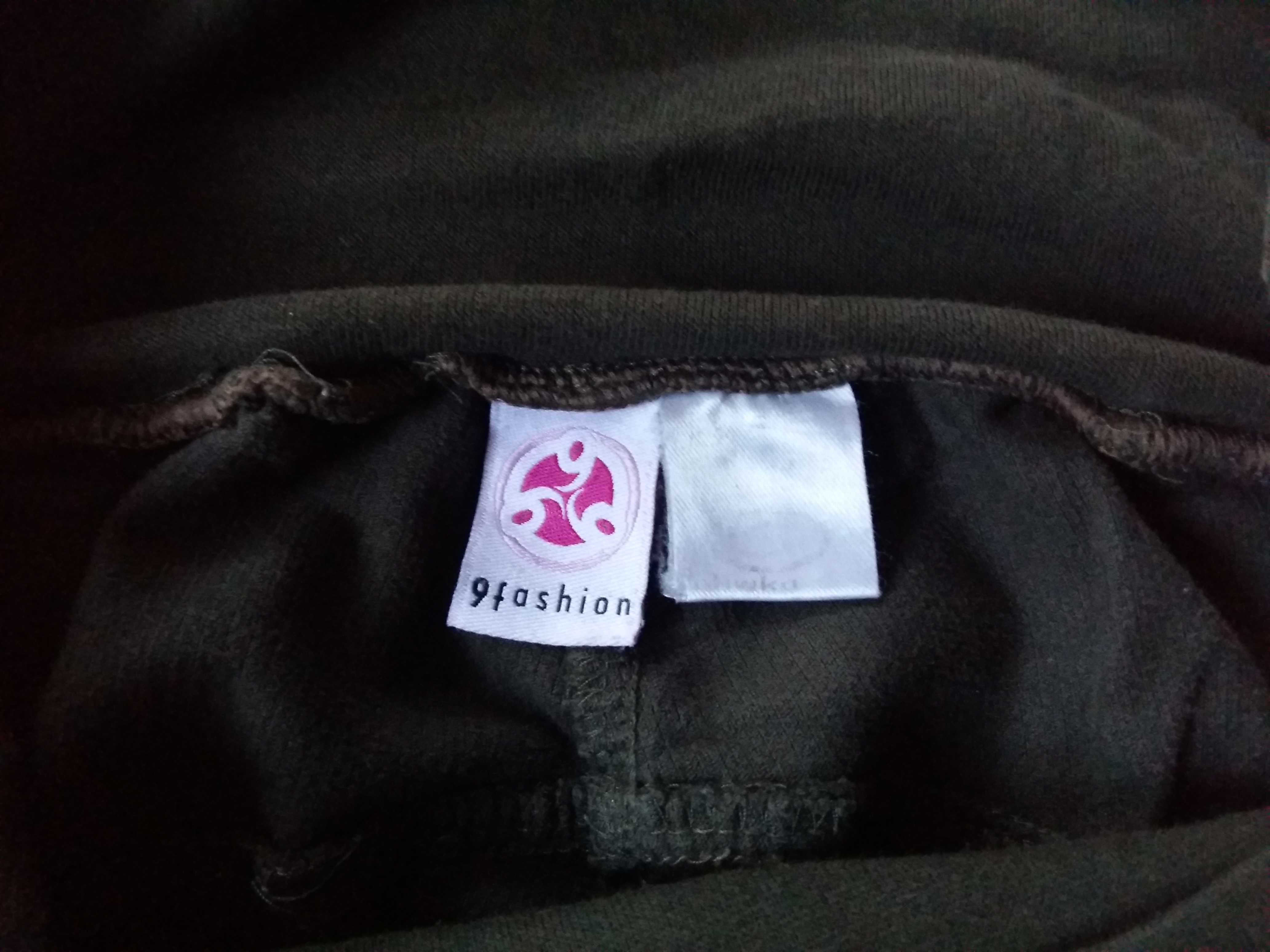 Spodnie ciążowe sztruksowe 9fashion