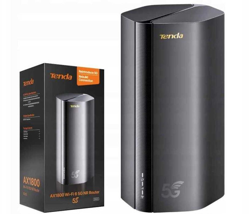 Router Tenda 5G03 5G NR AX1800 Modem na Kartę SIM WIFI6 802.11ax