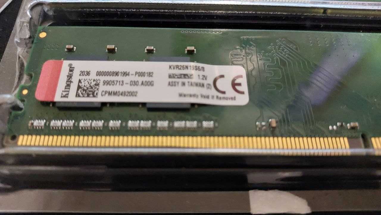 Оперативная память Kingston DDR4 2666 16 (1x8gb)