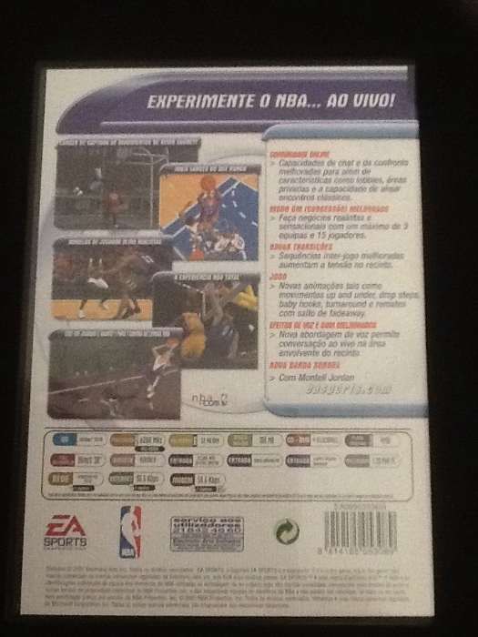 PC cd Rom NBA Live 2001 e NBA Live 2006