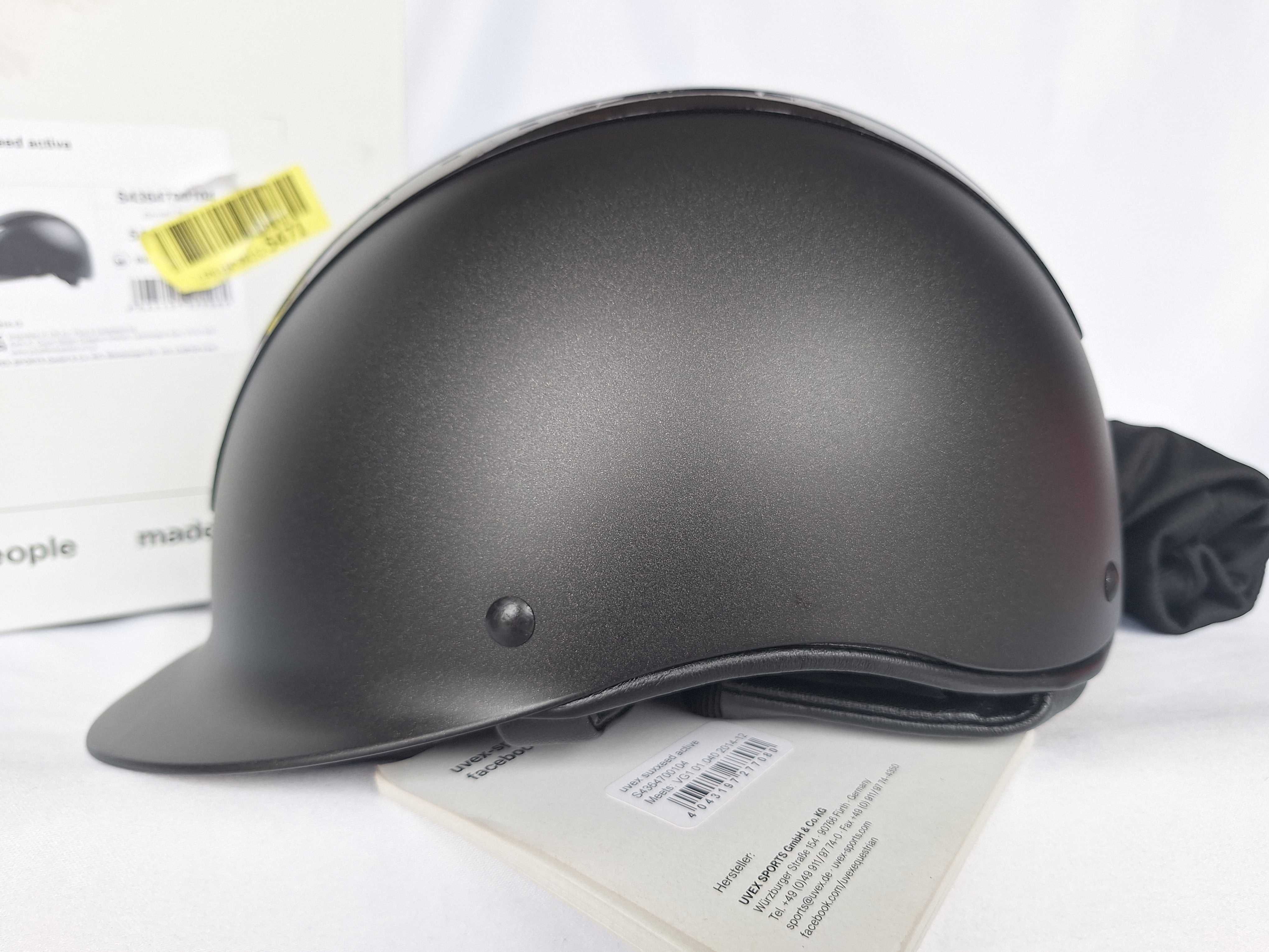 Kask jeździecki toczek Uvex Suxxeed Active Black XS/S 54-55cm