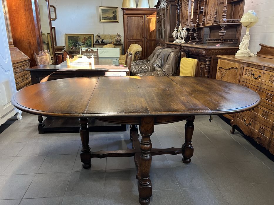 Dębowy stół okrągły/Rozkładany/Raty