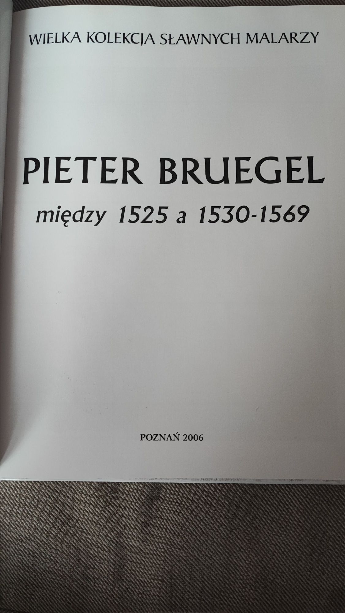 Pieter Bruegel Wielka Kolekcja Sławnych Malarzy Oxford Educational