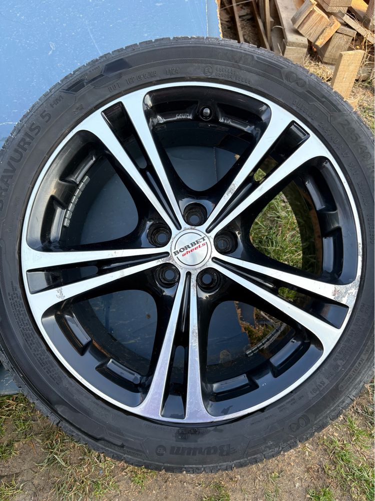 Felgi aluminiowe Borbet 17’ 5x100 ET35 7,5J