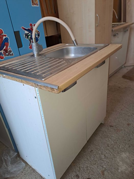 szafka kuchenne + zlew - możliwy transport