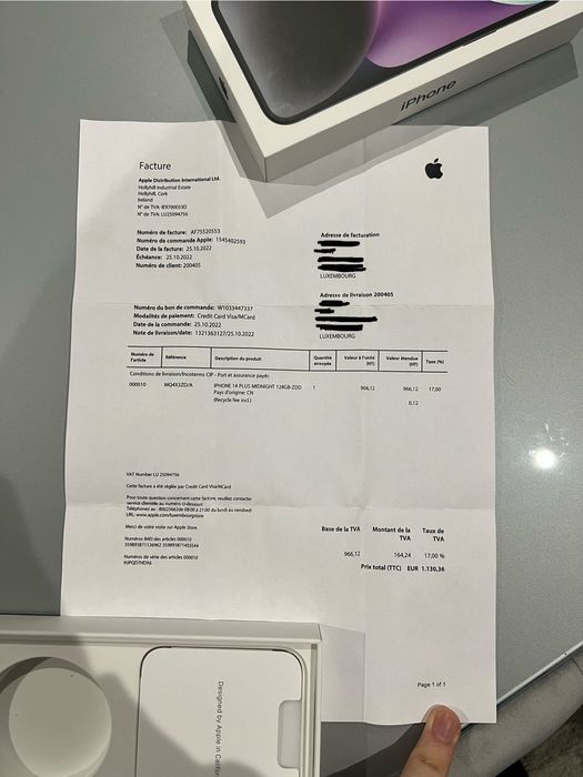 iPhone 14 Plus como novo