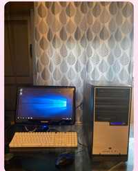 PC i3 completo rato teclado monitor