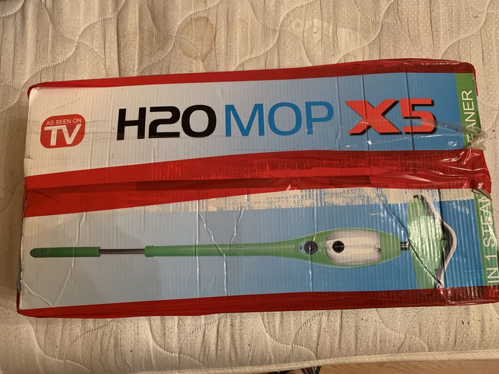 Швабра парова H2O Mop X5. Потужний пароочисник.