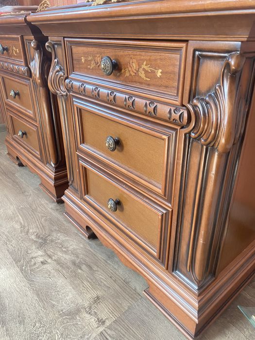 деревянные тумба тумбочки Италия винтаж антиквар