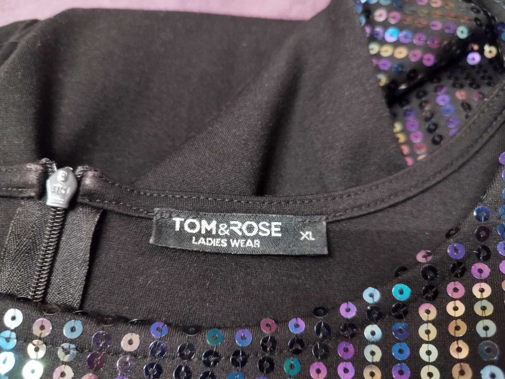 TOM & ROSE Sukienka z cekinami r. XL
