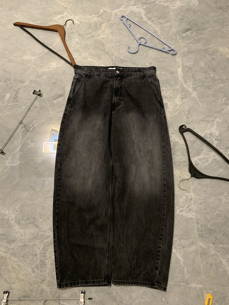 джинси широкі Bershka