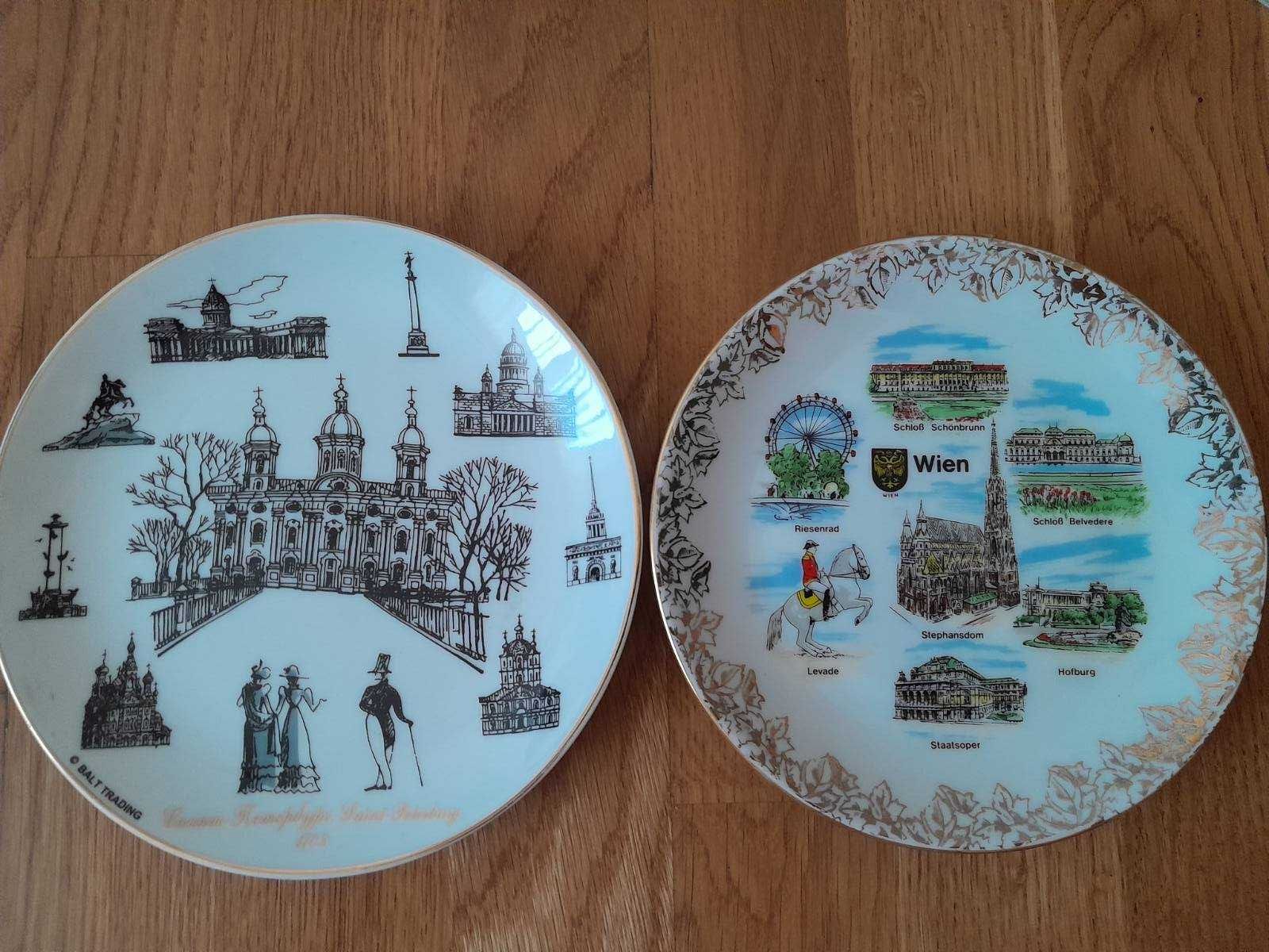Декоративные тарелки-сувениры